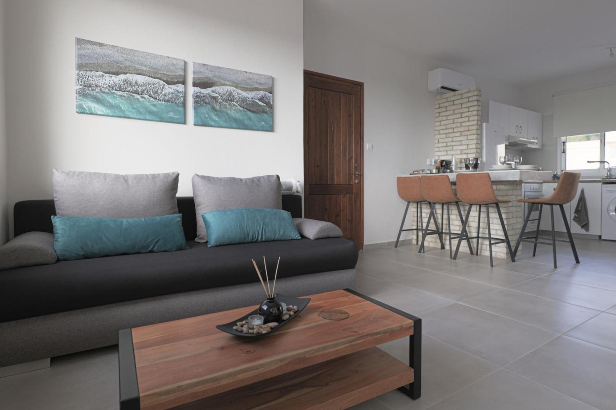 Eden Blue-horizon 1b, Paphos, Sea View, Pool Konia