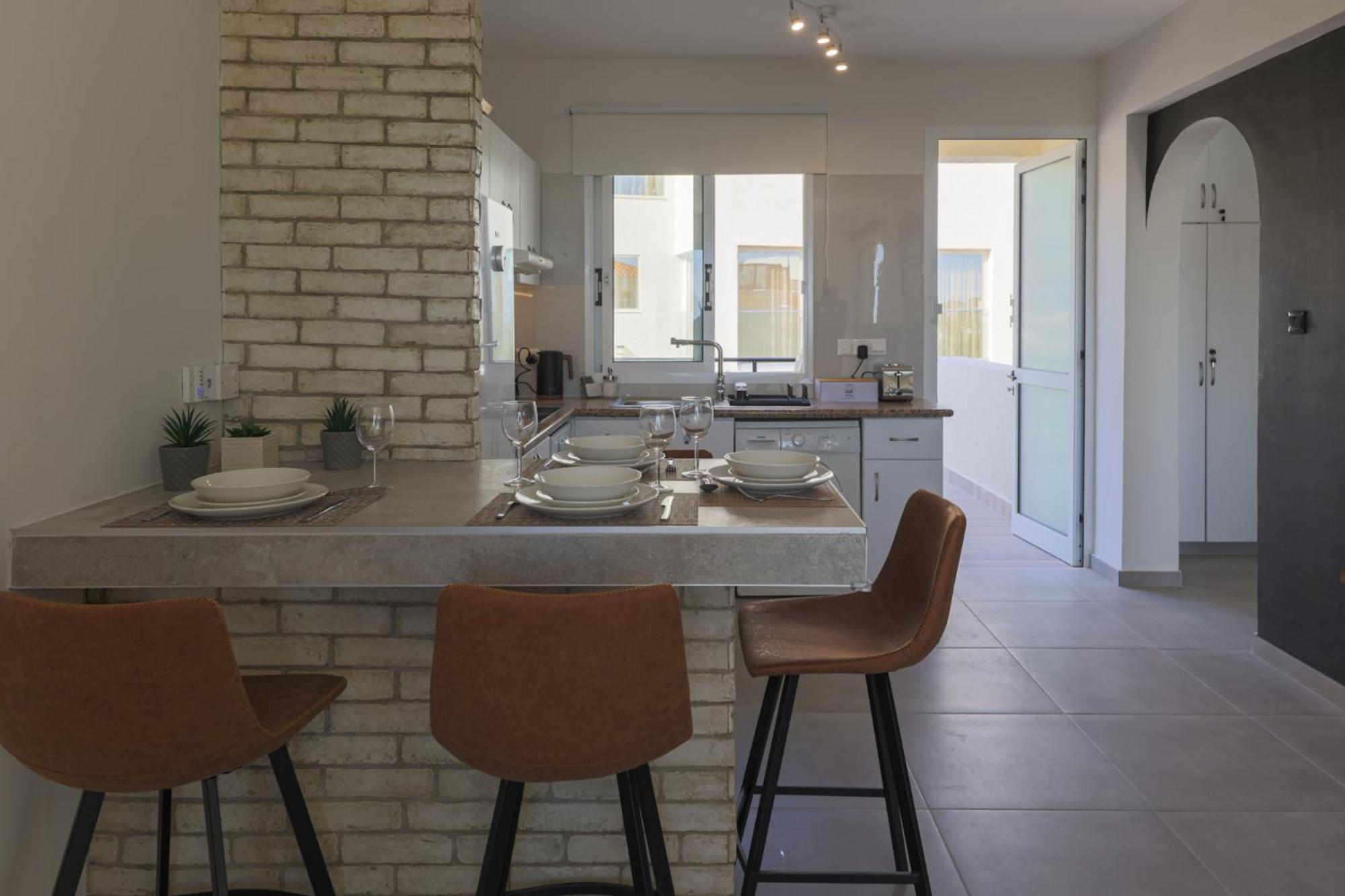 Eden Blue-horizon 1b, Paphos, Sea View, Pool * Konia