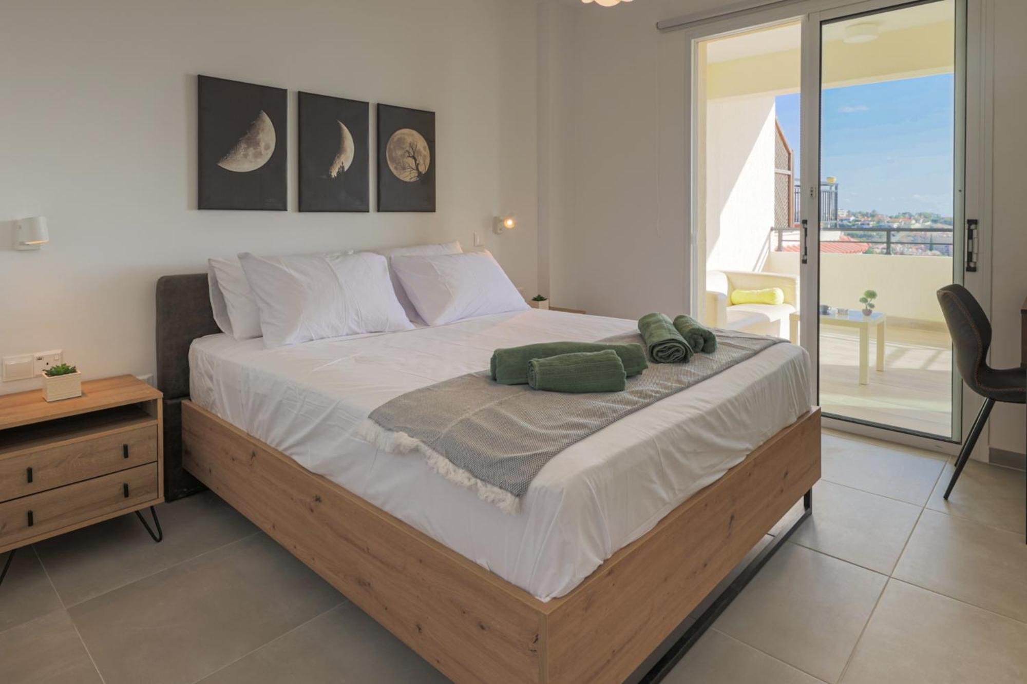 Apartment Eden Blue-horizon 1b, Paphos, Sea View, Pool